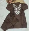 Si 420 Cotton With Embroidery Work Co Ord Set